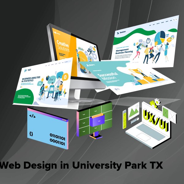 Web design in university park tx