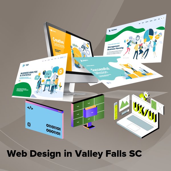 Web design in valley falls sc