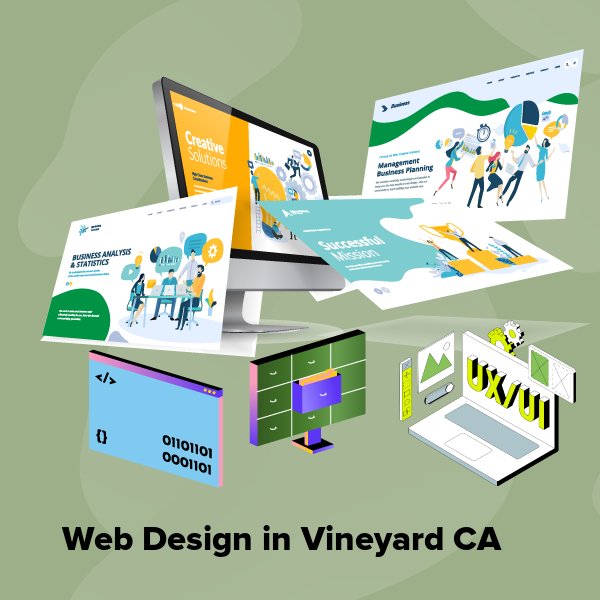 Web design in vineyard ca