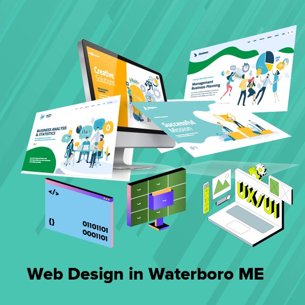 Web design in waterboro me