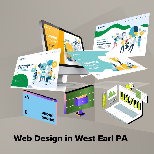 Web design in west earl pa