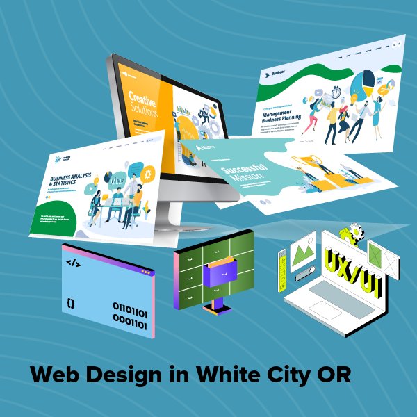 Web design in white city or
