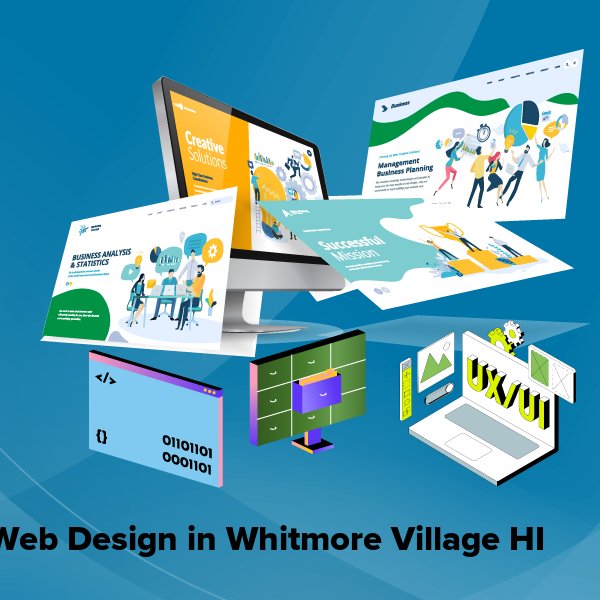 Web design in whitmore village hi