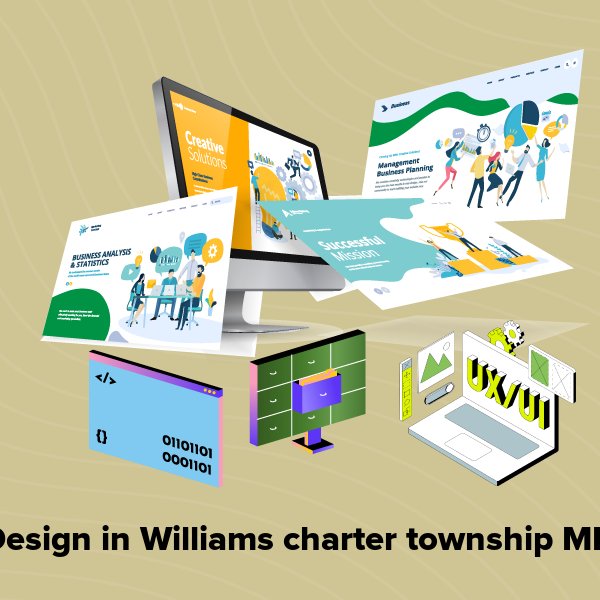 Web design in williams charter township mi