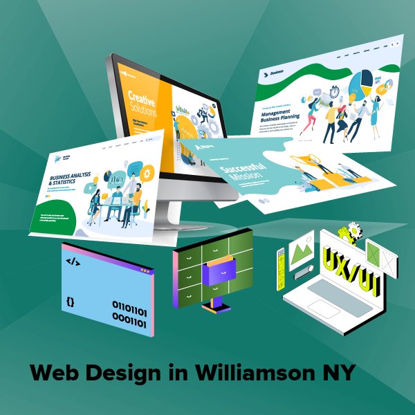 Web design in williamson ny