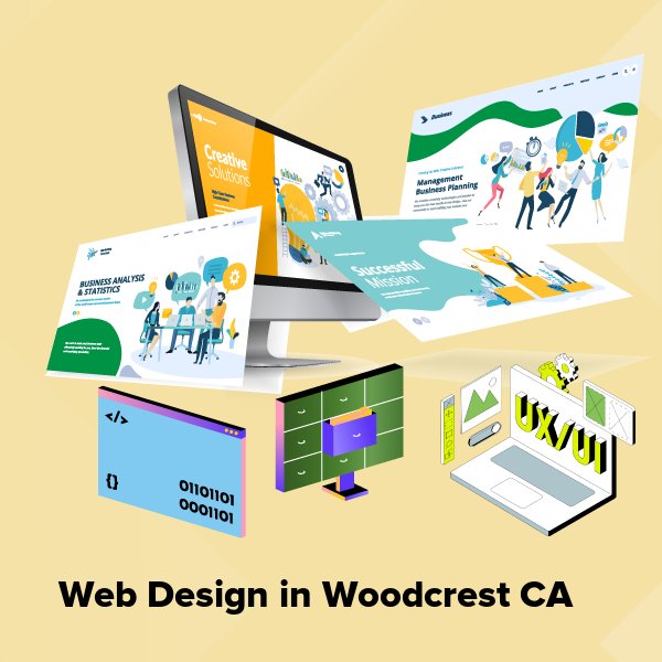 Web design in woodcrest ca
