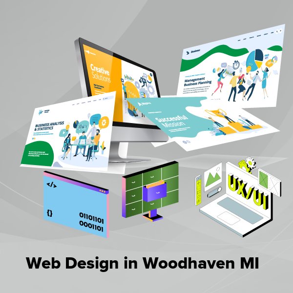 Web design in woodhaven mi